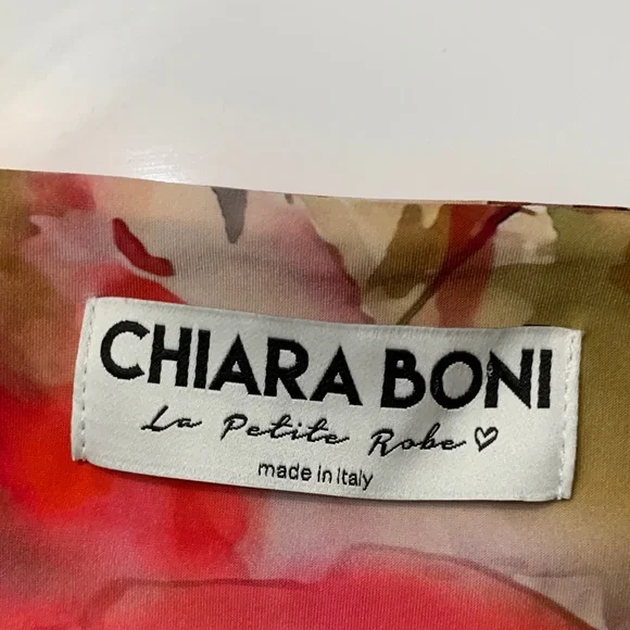 Chiara Boni La Petite Robe Floral Bell-Sleeve Dress (IT 52 / US ~16 / XL)